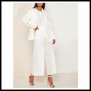 KEEPSAKE NWT Just Mine Wide Leg Pant in Ivory